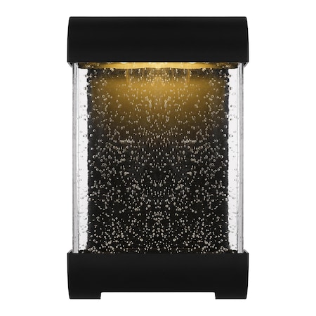 Quoizel Townes Integrated LED Matte Black Outdoor Wall Lantern TWN8406MBK